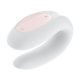 SATISFYER DOUBLE JOY CON APP - ORO BLANCO/ROSA VIBRASHOP