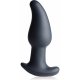 GYRO M 10X CURVED RIMMING - PLUG VIBRADOR CON MANDO - NEGRO VIBRASHOP