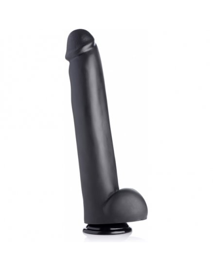 THE MASTER PENE CON BASE DE SUCCIÓN 32CM - NEGRO VIBRASHOP