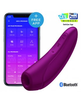 SATISFYER CURVY 1+ - ROJO ROSADO VIBRASHOP