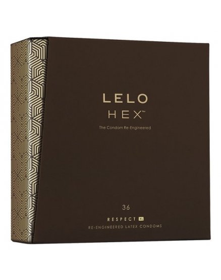 LELO HEX PRESERVATIVOS RESPECT XL 36UDS VIBRASHOP