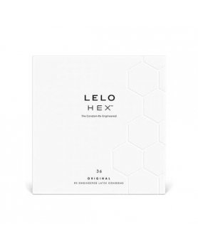 LELO HEX PRESERVATIVOS ORIGINAL 36UDS VIBRASHOP