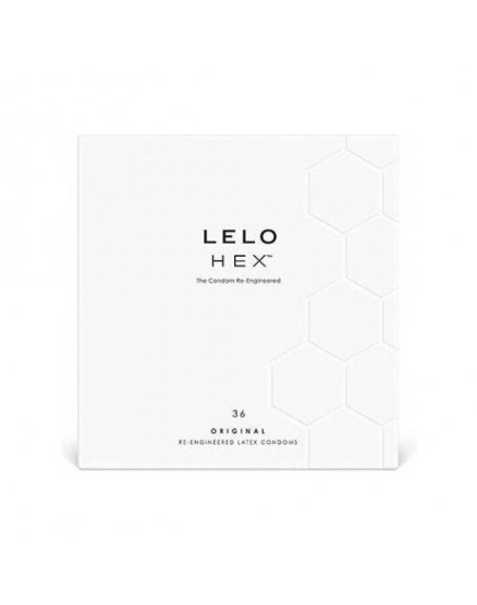 LELO HEX PRESERVATIVOS ORIGINAL 36UDS VIBRASHOP