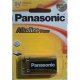 PILA 9V PANASONIC ALCALINA VIBRASHOP