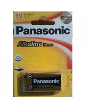 PILA 9V PANASONIC ALCALINA VIBRASHOP