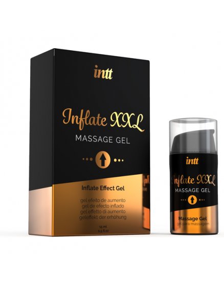 INTT INFLATE XXL CREMA VIGORIZANTE MASCULINA - 15ML VIBRASHOP