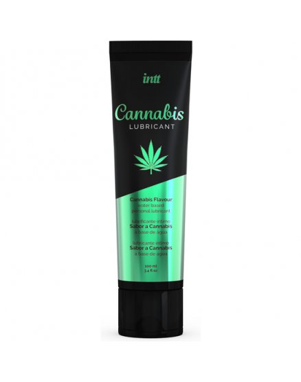 INTT LUBRICANTA BASE DE AGUA CANNABIS - 100ML VIBRASHOP