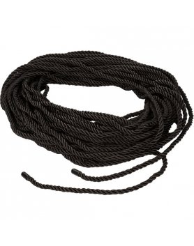 CUERDA SCANDAL BDSM 30M -  NEGRO VIBRASHOP