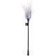 TEASE FEATHER PLUMERO BDSM - NEGRO/BLANCO VIBRASHOP