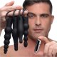 3X PREMIUM RINGED RIMMERS KIT DE ENTRENAMIENTO ANAL - NEGRO VIBRASHOP