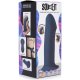 SQUEEZABLE THICK DILDO DE SILICONA - AZUL VIBRASHOP