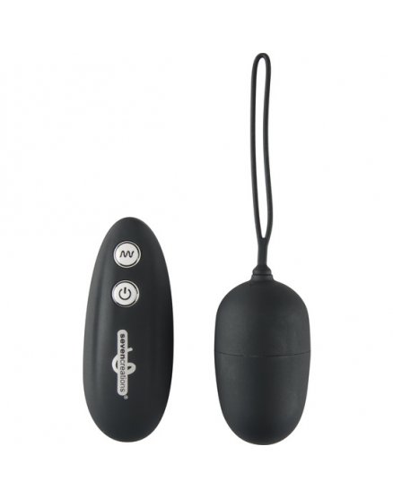 HUEVO VIBRADOR CON CONTROL REMOTO - NEGRO VIBRASHOP