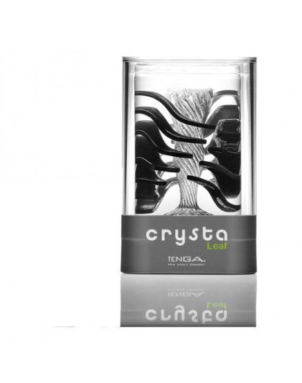 TENGA - CRYSTA MASTURBADOR MASCULINO LEAF VIBRASHOP