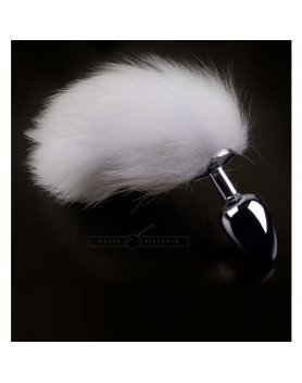 PLUG DE PLATA CON COLA  - S VIBRASHOP