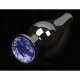PLUG METAL GEMA AZUL - S VIBRASHOP