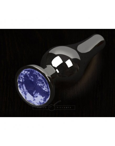 PLUG METAL GEMA AZUL - S VIBRASHOP