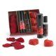 ACEITES KITS PAREJAS COFRE ROJO EXTASE SENSUEL VIBRASHOP