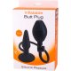 BUTT PLUG HINCHABLE S - NEGRO VIBRASHOP