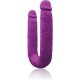 COLOURS DP PLEASURES PENE DOBLE DE SILICONA - MORADO VIBRASHOP