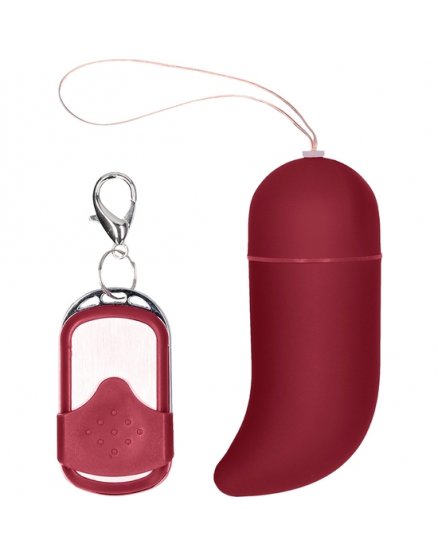 HUEVO VIBRADOR INALÁMBRICO PUNTO G - GRANDE - ROJO VIBRASHOP