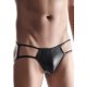 WETLOOK MENS BRIEFS - NEGRO VIBRASHOP