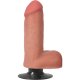 DONG VIBRANTE DE 15CM CON TESTICULOS - FLESH VIBRASHOP