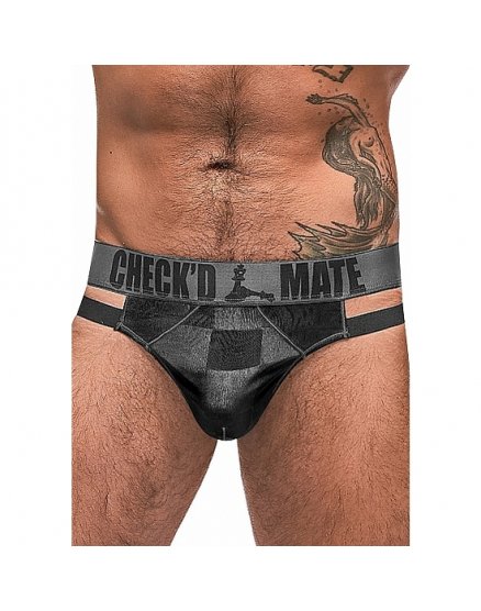 TANGA CUTOUT - NEGRO VIBRASHOP