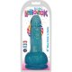 15 CM PENE REALISTICO CON TESTICULOS HELADO DE BAYAS - AZUL VIBRASHOP