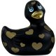 I RUB MY DUCKIE 2.0 ; ROMANCE - PATITO ESTIMULANTE NEGRO / ORO VIBRASHOP