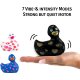 I RUB MY DUCKIE 2.0 ; ROMANCE - PATITO ESTIMULANTE NEGRO / ORO VIBRASHOP