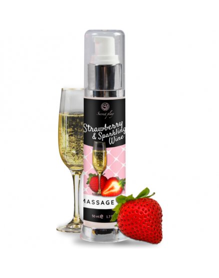 ACEITE MASAJE FRESAS & CAVA VIBRASHOP