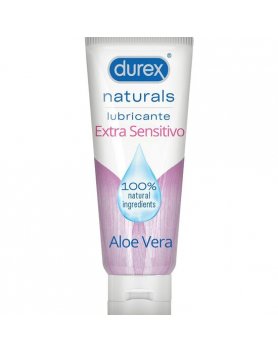 DUREX LUBRICANTE NATURALS EXTRA SENSITIVO 100ML VIBRASHOP