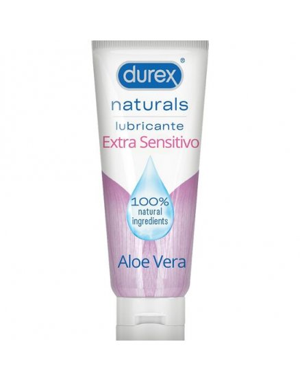 DUREX LUBRICANTE NATURALS EXTRA SENSITIVO 100ML VIBRASHOP