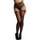 PANTI CROTCHLESS CON ABERTURA - NEGRO VIBRASHOP