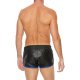 SHORTS DE CUERO VERSÁTIL - NEGRO/AZUL VIBRASHOP