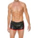 SHORTS CUERO VERSÁTIL - NEGRO/ROJO VIBRASHOP