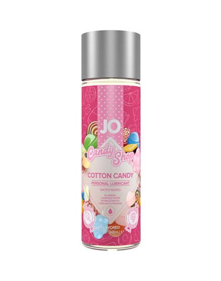 SYSTEM JO - CANDY SHOP H2O LUBRICANTE ALGODÓN DE AZÚCAR 60 ML VIBRASHOP