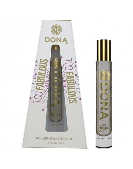 DONA - PERFUME ROLL-ON BODY TOO FABULOUS 10 ML VIBRASHOP