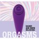 FEELZTOYS - FEMMEGASM VIBRADOR PARA TAPPING Y COSQUILLAS VIOLETA VIBRASHOP