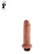 KING COCK PENE EYACULADOR 18CM - MULATO VIBRASHOP