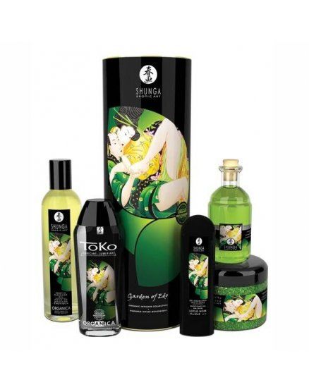 ACEITES MASAJES SENSUAL KIT EDO SHUNGA VIBRASHOP