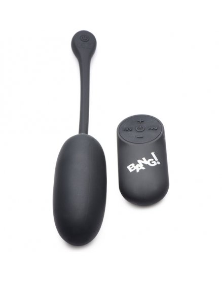 28X HUEVO CON CONTOL REMOTO - NEGRO VIBRASHOP