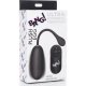 28X HUEVO CON CONTOL REMOTO - NEGRO VIBRASHOP