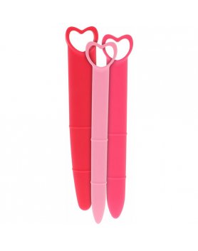 SILICONE VAGINAL DILATORS-PINK VIBRASHOP