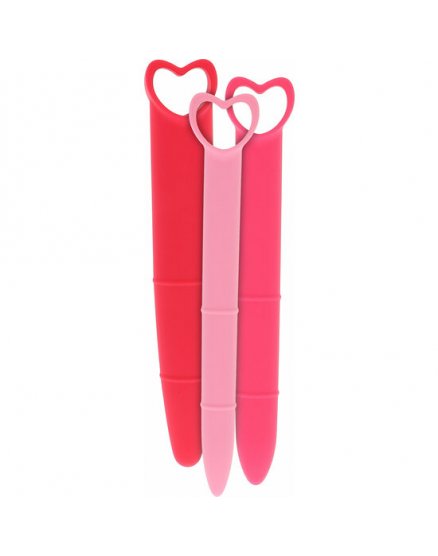 SILICONE VAGINAL DILATORS-PINK VIBRASHOP