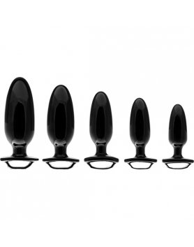 FINGER GRIP PLUG KIT DE PRINCIPIANTES - NEGRO VIBRASHOP