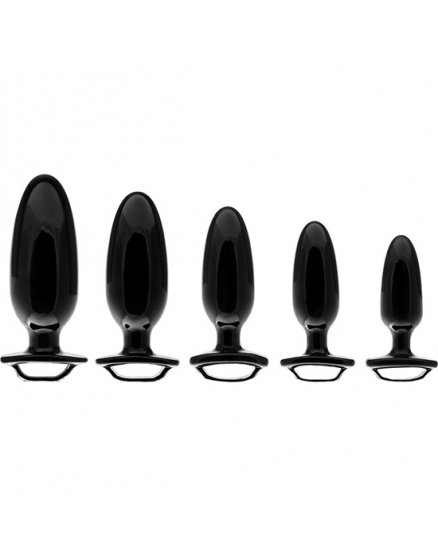 FINGER GRIP PLUG KIT DE PRINCIPIANTES - NEGRO VIBRASHOP