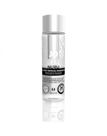 SYSTEM JO - NURU GEL DE MASAJE SENSUAL DE CUERPO ENTERO 240 ML VIBRASHOP