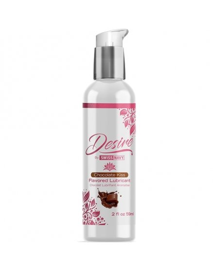 SWISS NAVY DESIRE CHOCOLATE KISS LUBRICANTE CON SABOR - 59ML VIBRASHOP