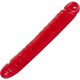 VIVID ESSENTIALS - DILDO DOBLE ROJO - 30 CM VIBRASHOP